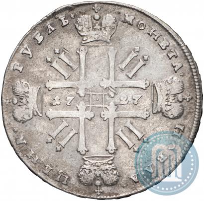 Picture 1 rouble 1727 year  "Moscow type"