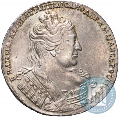Picture 1 rouble 1733 year  