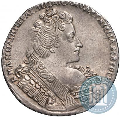Picture 1 rouble 1733 year  