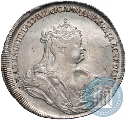 Picture 1 rouble 1738 year  "Petersburg type"