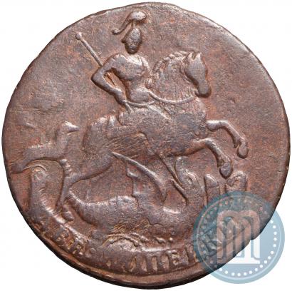 Picture 2 kopecks 1761 year  "Nominal under St. George"