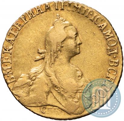 Picture 10 roubles 1769 year СПБ 