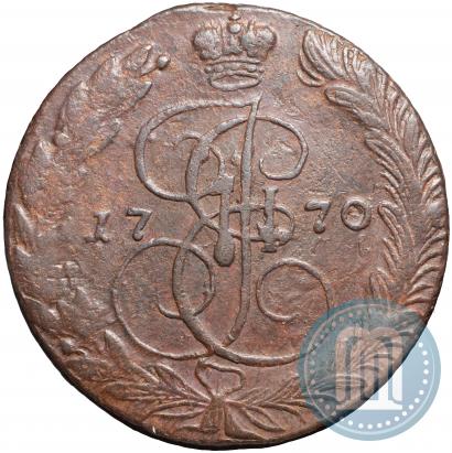 Picture 5 kopecks 1770 year ЕМ 
