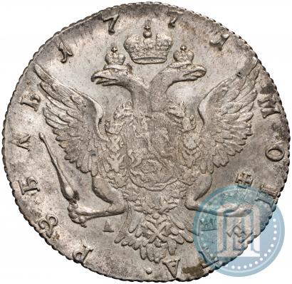 Picture 1 rouble 1771 year СПБ-АШ 