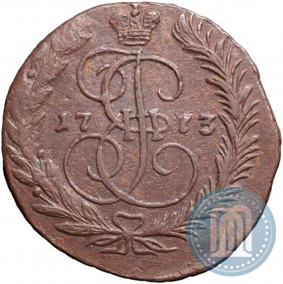 Picture 2 kopecks 1773 year ЕМ 