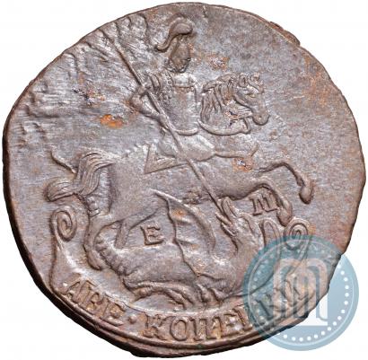 Фото 2 копейки 1774 года ЕМ 