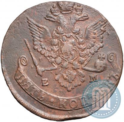 Фото 5 копеек 1779 года ЕМ 