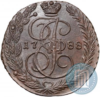 Picture 5 kopecks 1788 year ЕМ 