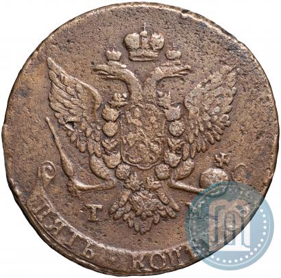 Picture 5 kopecks 1788 year ТМ 