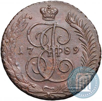 Picture 5 kopecks 1789 year АМ 
