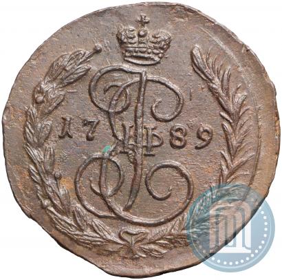 Фото 1 копейка 1789 года ЕМ 