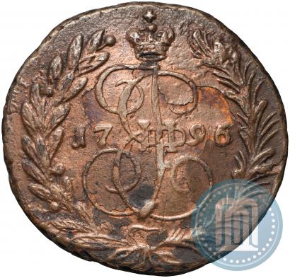 Фото 2 копейки 1796 года ЕМ 