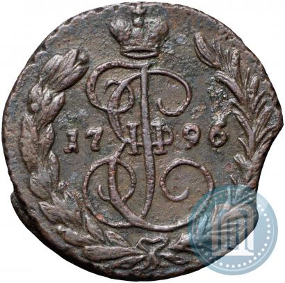 Picture 1 kopeck 1796 year ЕМ 