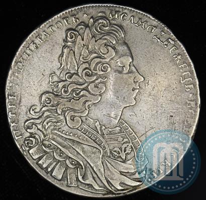 Picture 1 rouble 1727 year  "Moscow type"