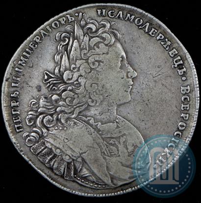 Picture 1 rouble 1727 year  "Petersburg type"