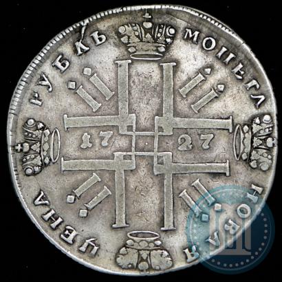 Picture 1 rouble 1727 year  "Petersburg type"