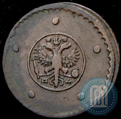 Picture 5 kopecks 1730 year МД 
