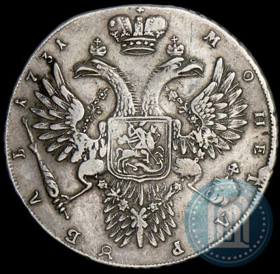 Picture 1 rouble 1731 year  