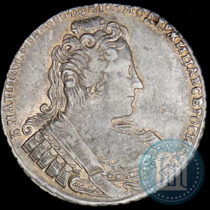 Фото 1 рубль 1733 года  