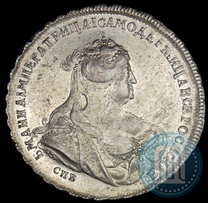 Picture 1 rouble 1740 year СПБ "Petersburg type"