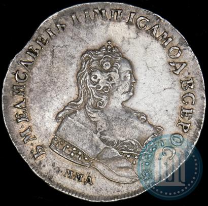 Picture 1 rouble 1743 year ММД 