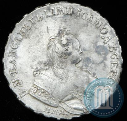 Picture 1 rouble 1743 year ММД 