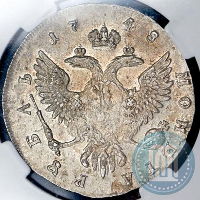 Picture 1 rouble 1748 year ММД 