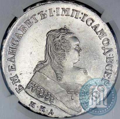 Picture 1 rouble 1749 year ММД 