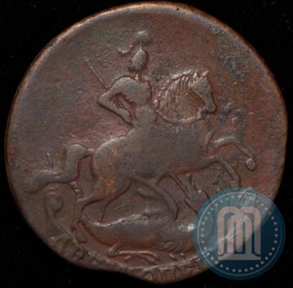 Фото 2 копейки 1757 года  "Номинал под Св. Георгием"