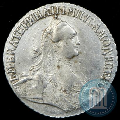 Picture Grivennik 1764 year СПБ 