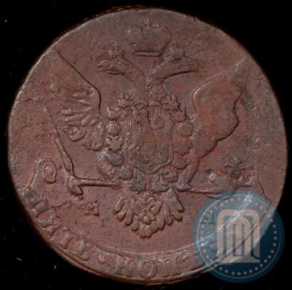Picture 5 kopecks 1764 year ММ 