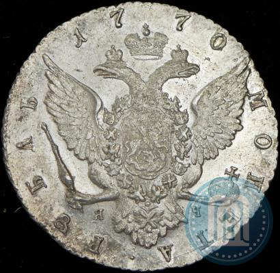 Picture 1 rouble 1770 year СПБ-ЯЧ 