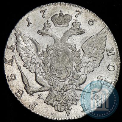 Фото 1 рубль 1776 года СПБ-ЯЧ 