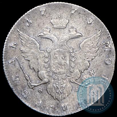 Фото 1 рубль 1778 года СПБ-ФЛ 