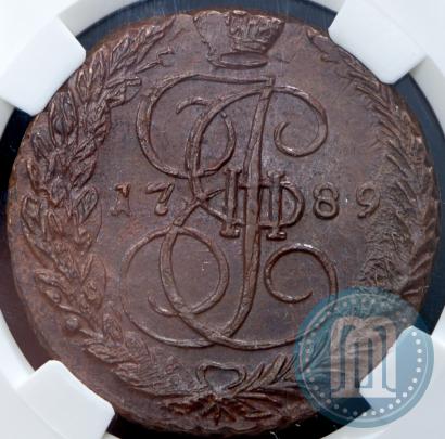 Picture 5 kopecks 1789 year ЕМ 