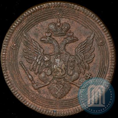 Picture 5 kopecks 1806 year ЕМ 