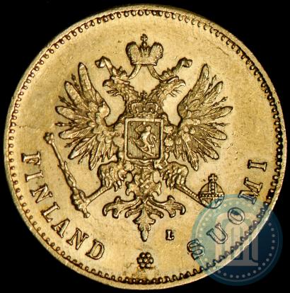 Picture 20 markkaa 1891 year L 