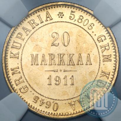Picture 20 markkaa 1911 year L 