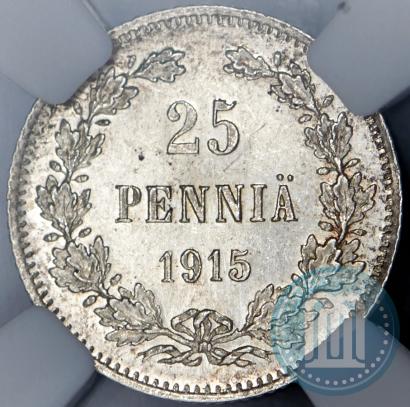 Фото 25 пенни 1915 года S 