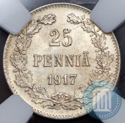 Фото 25 пенни 1917 года S 