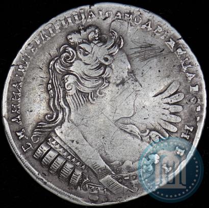 Picture 1 rouble 1733 year  