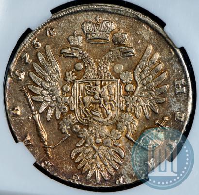 Фото 1 рубль 1734 года  "Тип 1735 года"