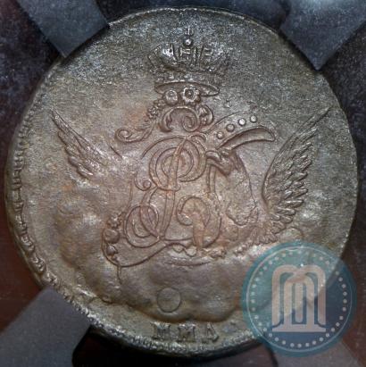 Фото 1 копейка 1755 года ММД 