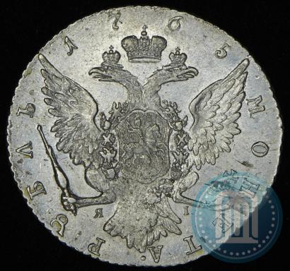 Picture 1 rouble 1765 year СПБ-ЯI 