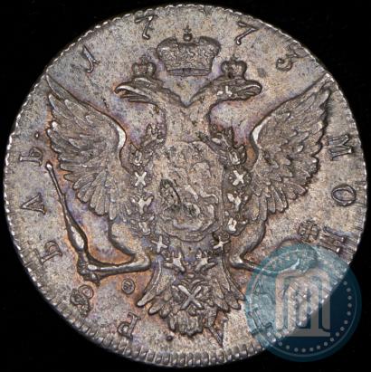 Фото 1 рубль 1773 года СПБ-ФЛ 