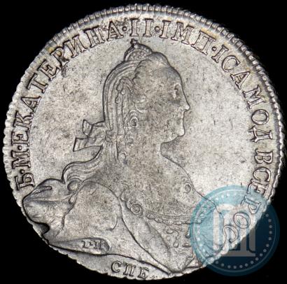 Фото 1 рубль 1774 года СПБ-ФЛ 