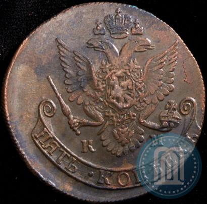 Picture 5 kopecks 1782 year КМ 