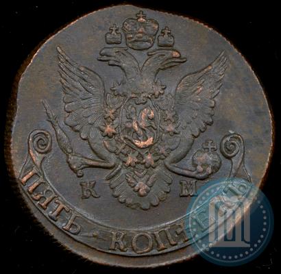 Picture 5 kopecks 1786 year КМ 