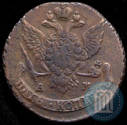 Picture 5 kopecks 1789 year АМ 