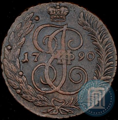 Picture 5 kopecks 1790 year АМ 
